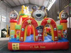 Jual Rumah Balon Surabaya - Slide Mac Marsha 4 x 6