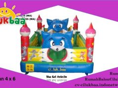 Jual Istana Rumah Balon | harga rumah balon mini | CV. CILUKBAA