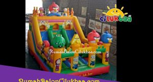 Usaha istana balon Tangerang - AngryBirds 4x6